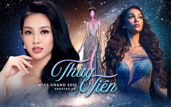 Cân đo 'Lốc xoáy ngân hà' của Thùy Tiên và thiết kế xuất thần Song ngư đến từ Indonesia