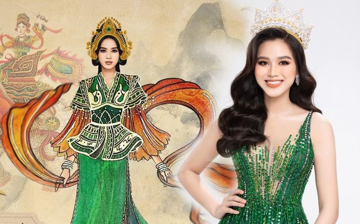 Đỗ Thị Hà gây ấn tượng khi mang hình ảnh nữ tướng Bà Triệu đến với Miss World 2021
