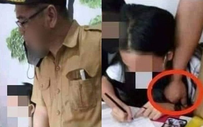 Thầy giáo ngang nhiên luồn tay vào trong áo nữ sinh tại lớp học, lời giải thích còn gây phẫn nộ hơn