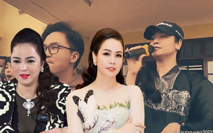 Clip Nhật Kim Anh vừa hát vừa phát tiền tại miền Trung gây xôn xao giữa lúc bị CEO Đại Nam gọi tên