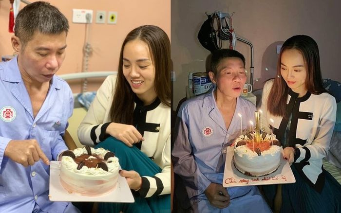 Vợ trẻ kém 15 tuổi mừng sinh nhật NSND Công Lý, cập nhật sức khỏe của chồng sau 3 tháng nằm viện