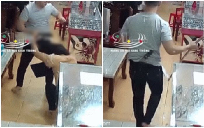 Kinh hãi clip người đàn ông cầm dao vụt liên tiếp vào đầu người phụ nữ khiến dư luận phẫn nộ