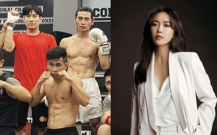 Kiều Minh Tuấn khoe ảnh tập boxing, Diệu Nhi phán một câu 'cực căng'