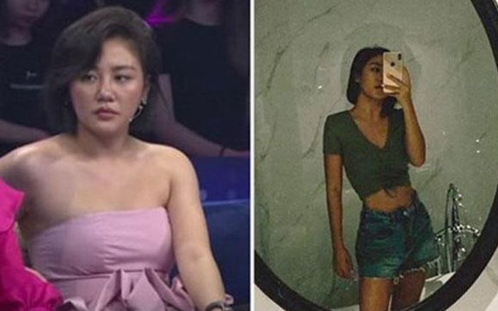 Hậu giảm cân, Văn Mai Hương trông thiếu sức sống với thân hình mỏng dính, chân gầy như que củi
