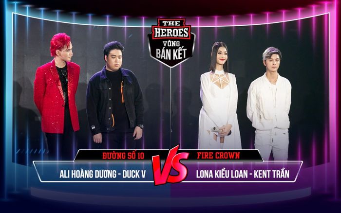 Ali Hoàng Dương chứng minh khả năng nổi trội khi 'vượt mặt' Lona, tiến thẳng vào Chung kết The Heroes