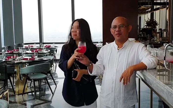 Tranh cãi clip ông trùm Điền Quân dẫn 3 cô thư ký ăn chung 1 tô phở trên Landmark 81