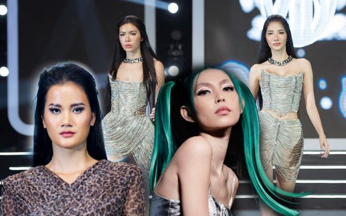 Rộ clip Hoàng Thùy và Minh Tú bị đồng nghiệp đứng trong cánh gà chê bai khi catwalk