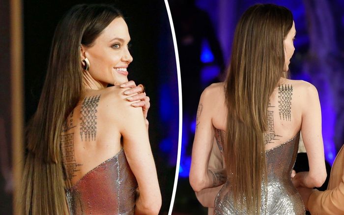 Angelina Jolie ngượng chín người vì kiểu tóc nối 'giả trân' như chổi xể