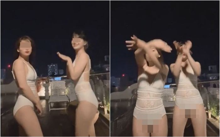 Ăn mặc 'mát mẻ' rồi nhún nhảy đu trend Halloween, 2 cô gái bị dân mạng 'ném đá' dữ dội