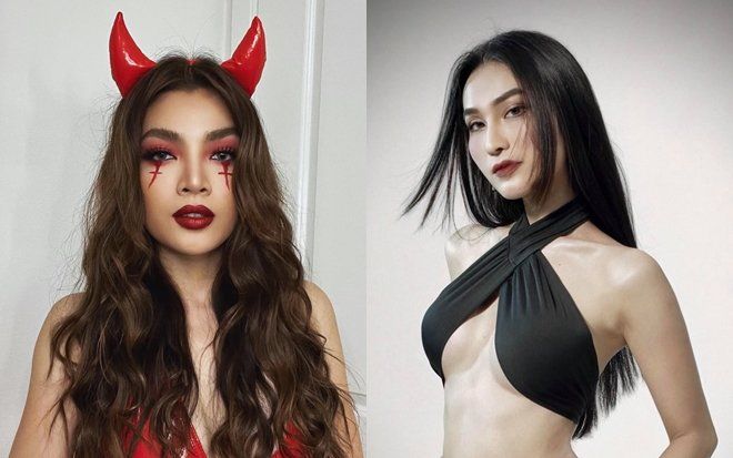 Mê đắm vẻ đẹp của Trân Đài - Hoài Sa: 2 mỹ nhân chuyển giới khoe sắc với tông màu đối lập