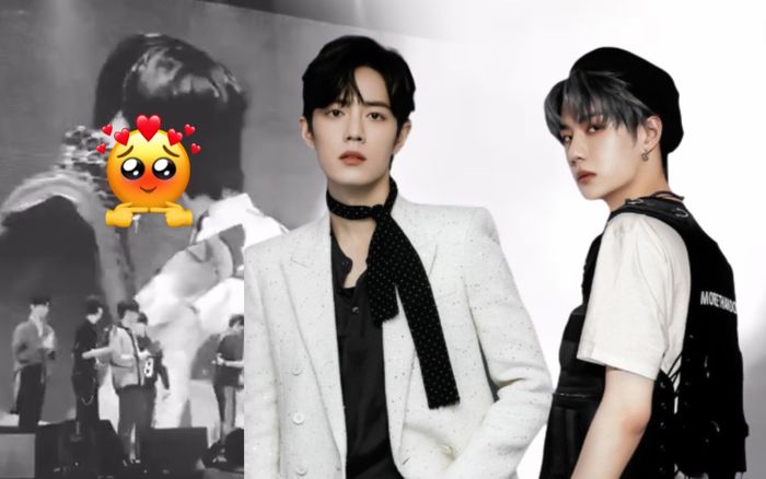 Môi kề má: Phải chăng đây chính là khoảnh khắc sân khấu ngọt ngào nhất của Tiêu Chiến và Vương Nhất Bác?