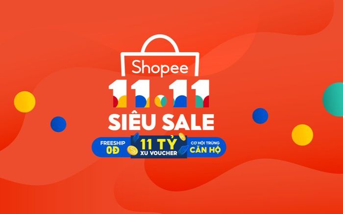 Shopee khởi động 11.11 Siêu Sale, lễ hội mua sắm lớn nhất trong năm