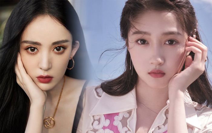 Cổ Lực Na Trát diện váy xẻ sâu siêu quyến rũ, chặt đẹp Quan Hiểu Đồng khi đứng chung khung hình