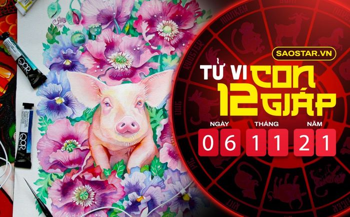 Tử vi hôm nay thứ 7 ngày 6/11/2021 của 12 con giáp: Thìn tiêu tiền như nước chảy, Hợi làm việc quá sức