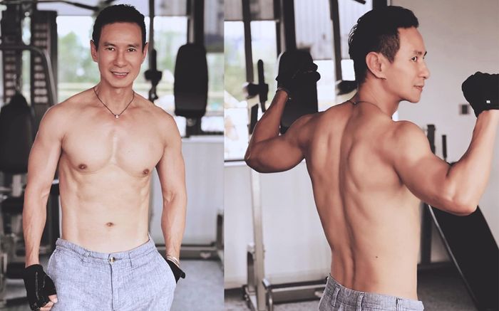 Lý Hải khiến fan 'phát ngất' vì thân hình vạm vỡ, 'múi cuồn cuộn' ở tuổi U60