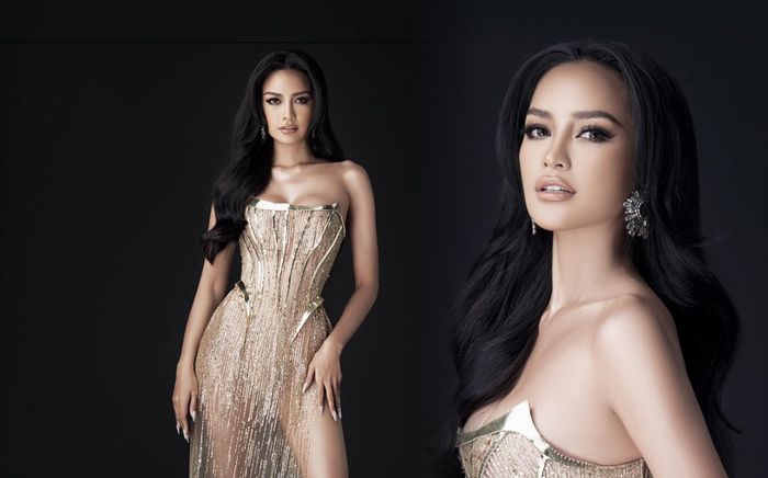 Ngọc Châu diện đầm xuyên thấu soi rọi hình thể, úp mở tham dự Hoa hậu Hoàn vũ Việt Nam 2021?