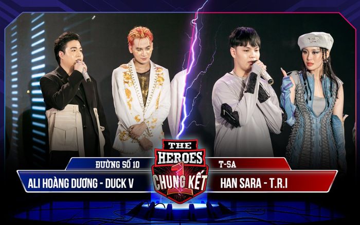Tung 'siêu phẩm' vòng cuối, Ali Hoàng Dương vượt mặt Han Sara tiến thẳng vào Chung kết 2 The Heroes
