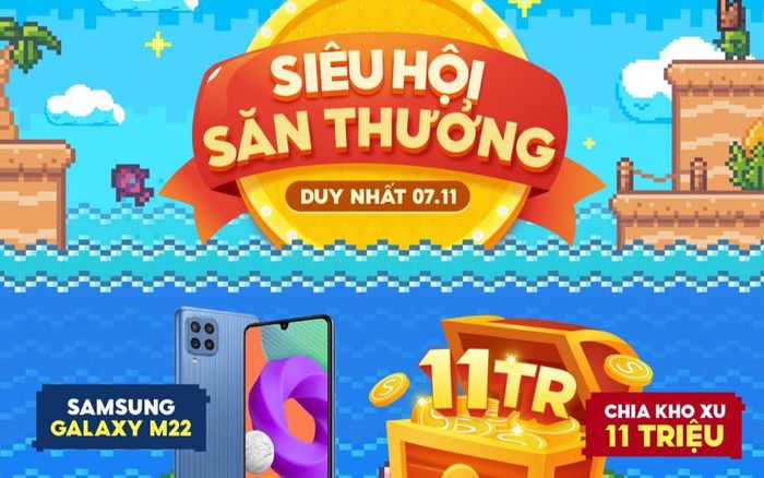 Giải trí thả ga, rinh kho xu và Smartphone mãnh thú duy nhất hôm nay tại Siêu Hội Săn Thưởng của Shopee