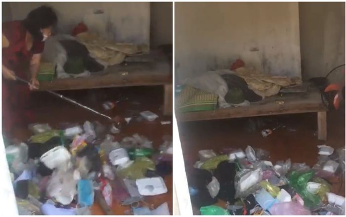 Chủ nhà 'xỉu lên xỉu xuống' khi phát hiện căn phòng của chàng trai trẻ ngập trong rác, giòi bọ lúc nhúc