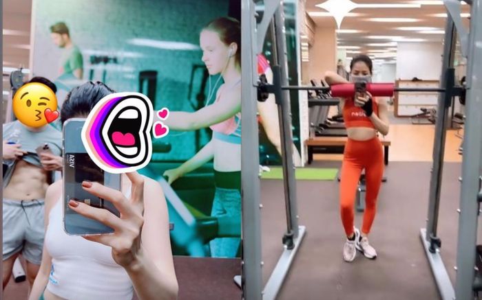 Lệ Quyên đăng ảnh selfie nhưng dân tình chỉ chú ý đến 'múi sầu riêng' của tình trẻ