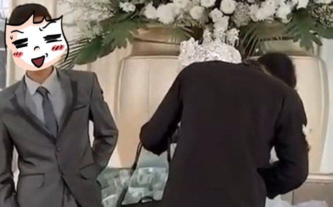 Cô dâu ôm người yêu cũ thắm thiết trong đám cưới, biểu cảm của chú rể gây chú ý