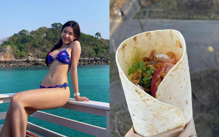 Bạn gái thủ môn Đặng Văn Lâm vi vu ăn uống, thưởng thức đặc sản xứ Bạch Dương