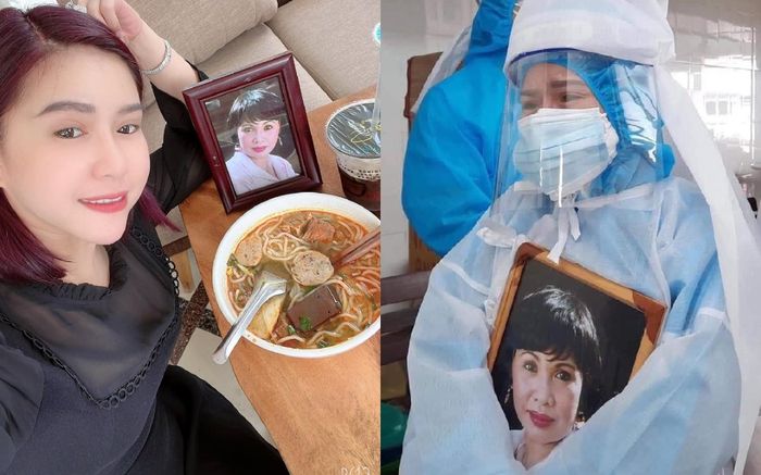 Bình Tinh đưa di ảnh mẹ đi du lịch khắp nơi hậu tang lễ