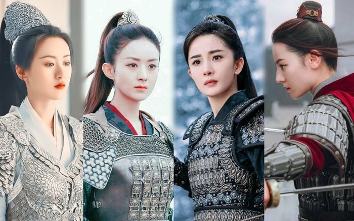 Triệu Lệ Dĩnh, Dương Mịch, Nhiệt Ba và dàn mỹ nhân Cbiz 'đọ khí chất' trong bộ giáp chiến