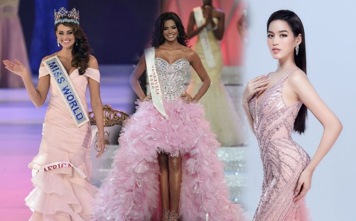 Đỗ Thị Hà chọn đầm hồng pastel đuôi cá: Gam màu phong thủy hứa hẹn thứ hạng cao cho Việt Nam