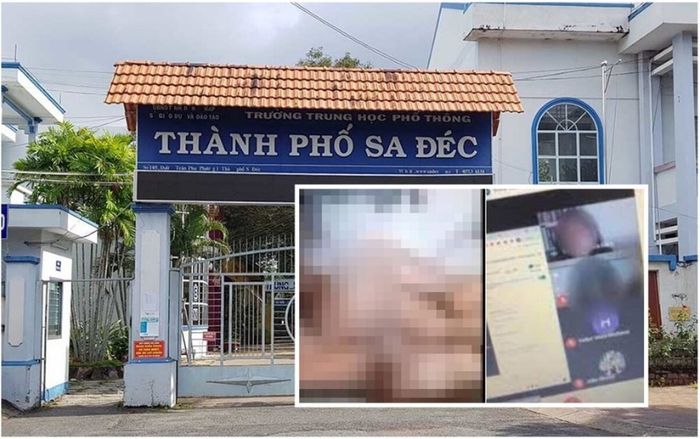 Sở GD&ĐT Đồng Tháp yêu cầu xem xét xử lý thầy giáo để lộ 'ảnh nhạy cảm' của một phụ nữ khi dạy online