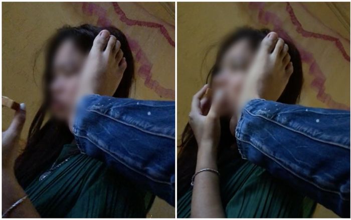 Đạp chân lên mặt vợ 'giỡn cho vui', hành động của người đàn ông gây tranh cãi