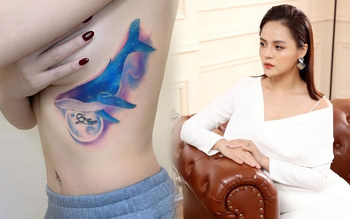 Thu Quỳnh gây choáng với hình xăm 'khủng' nhưng ý nghĩa của nó mới cảm động