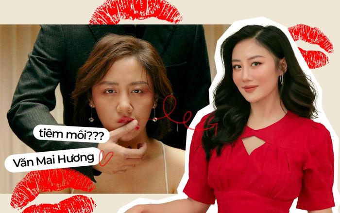 Vướng nghi vấn can thiệp tiêm môi, Văn Mai Hương gì?