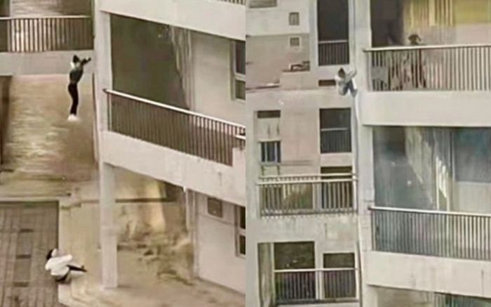 3 học sinh tiểu học kéo nhau nhảy lầu cùng lúc, nguyên nhân phía sau làm nhiều người giật mình