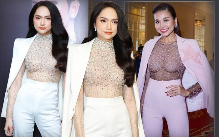 Tái xuất sau ở ẩn, Hương Giang lại bị soi khô cạn ý tưởng khi mặc giống Thanh Hằng