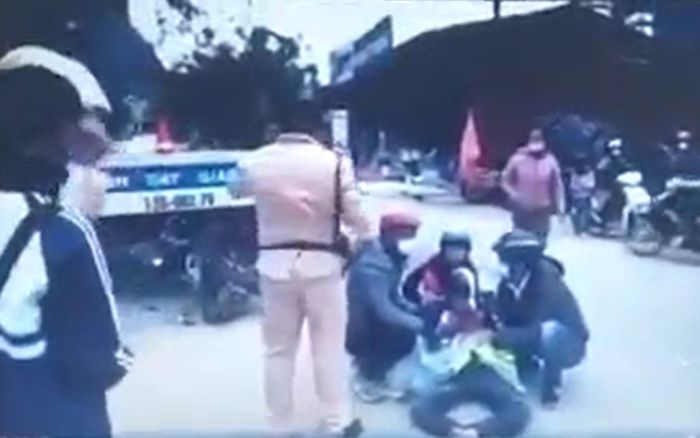 Sự thật đoạn clip 'CSGT chặn xe công vụ gây tai nạn cho nam sinh' ở Lạng Sơn