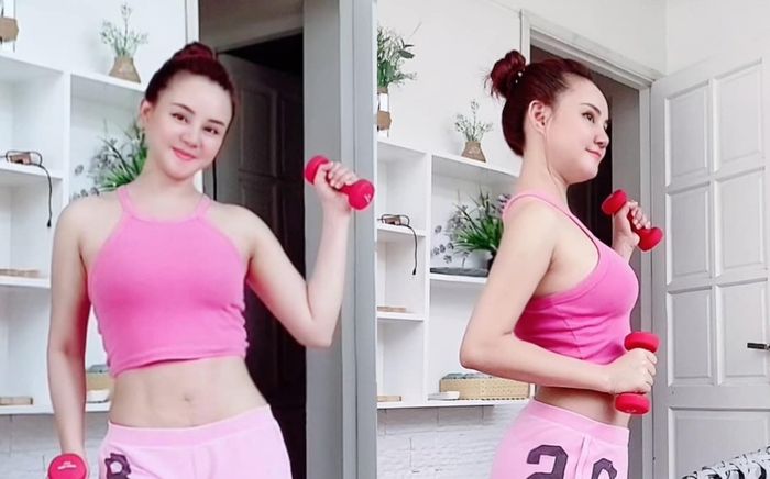 Vy Oanh gây sốt khi khoe vóc dáng cực chuẩn, vòng eo không chút mỡ thừa
