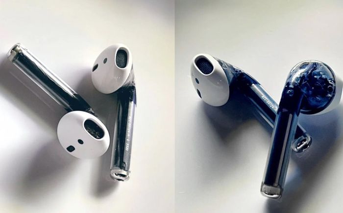 Xuất hiện nguyên mẫu AirPods có thể nhìn xuyên thấu linh kiện bên trong