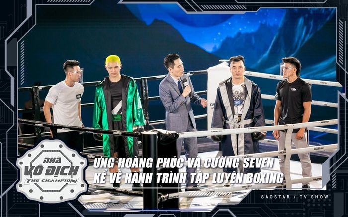 Ưng Hoàng Phúc và Cường Seven so găng trong tập 1 The Champion: Mệt đến ngã gục nhưng vẫn không từ bỏ