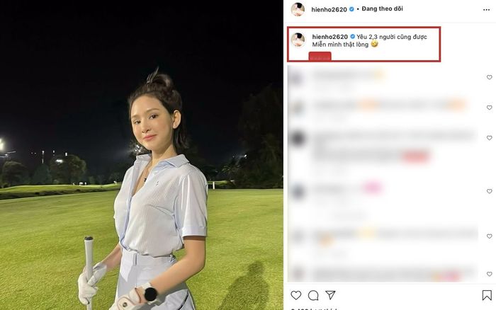 Phát ngôn của Hiền Hồ làm 'dậy sóng' cộng đồng mạng: 'Yêu 2, 3 người cũng được, miễn mình thật lòng'