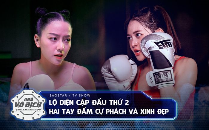Lộ diện cặp đấu thứ 2 tại The Champion 2021: Hai tay đấm cự phách và xinh đẹp 'hết nước chấm'