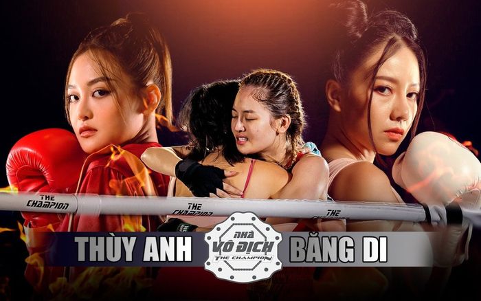 Tập 2 The Champion: Thuỳ Anh áp đảo giành thế chủ động, hạ gục đối thủ 'lì đòn' Băng Di