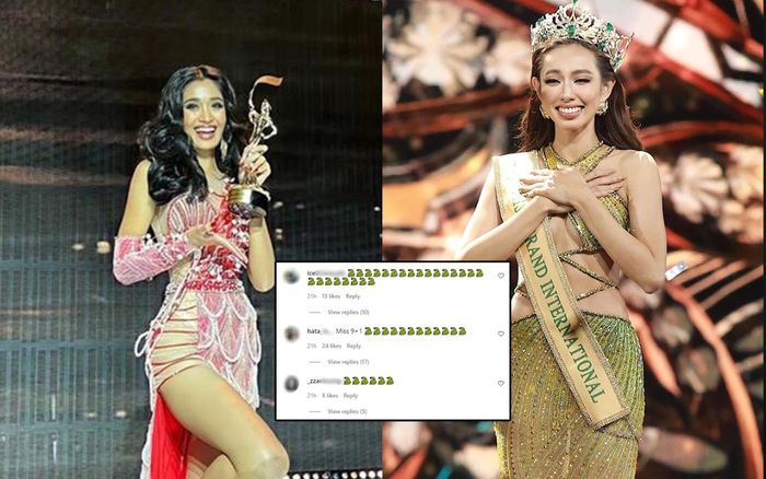 Nghi Thuỳ Tiên bị chơi xấu, netizen tràn vào trang cá nhân Miss Grand Campuchia, 'thả rắn' cho đối thủ