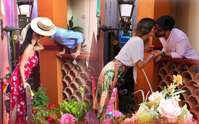 Con hẻm kỳ lạ, nơi các cặp đôi xếp hàng để đến lượt... hôn