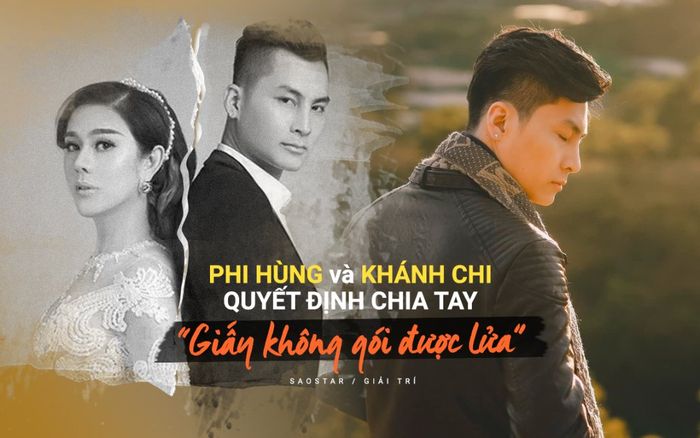 Ông xã Lâm Khánh Chi bất ngờ đăng đàn nói chuyện chia tay vợ: 'Giấy không gói được lửa'