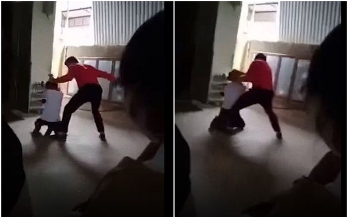 Xác minh đoạn clip 'thầy giáo đánh học sinh dã man' tại một trường THCS ở Lai Châu