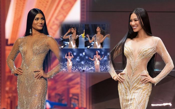 Á hậu 2 Miss Universe 2018 mê tít Kim Duyên sau đêm bán kết: 'Cô bé đô con' đã có truyền nhân