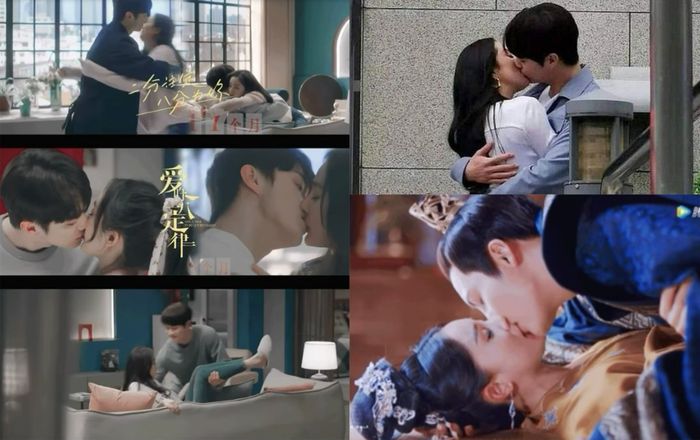 Netizen chê Trần Vỹ Đình không chuyên nghiệp bằng Hứa Khải ở cảnh đè Dương Mịch xuống ghế hôn 'cháy bỏng'