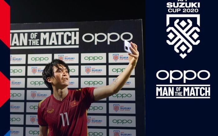 Xúc động trước hình ảnh Tuấn Anh nhận giải Cầu thủ hay nhất trận Việt Nam thắng Malaysia