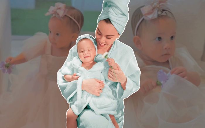 Diện váy bánh bèo công chúa, Lisa bất ngờ được mẹ Hà Hồ cho 'bắt trend' Tik Tok cực dễ thương